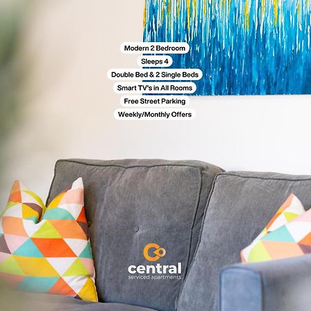 Central Serviced Apartments - 2 Bedroom - Free Street Parking - Fast Wifi - Smart Tvs In All Rooms - Ground Level - Family Neighbourhood - 3 X Double Beds - Heating 24-7 - Trade Stays - Weekly & Monthly Offers Dundee Exterior foto